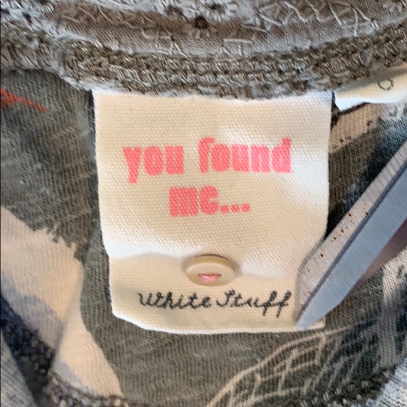 White Stuff for Anthro Cotton Leaves Dress - Picture 3 of 7